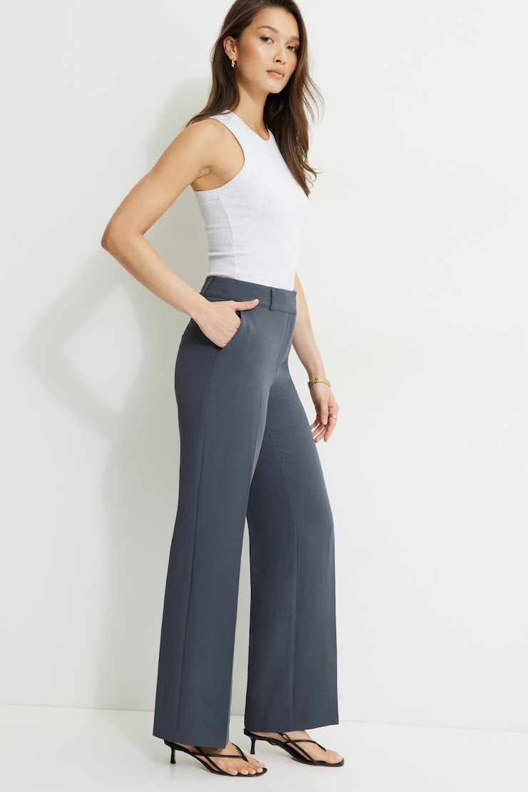 Camelia Airflow Clean Straight Leg Pants India Ink Grey large