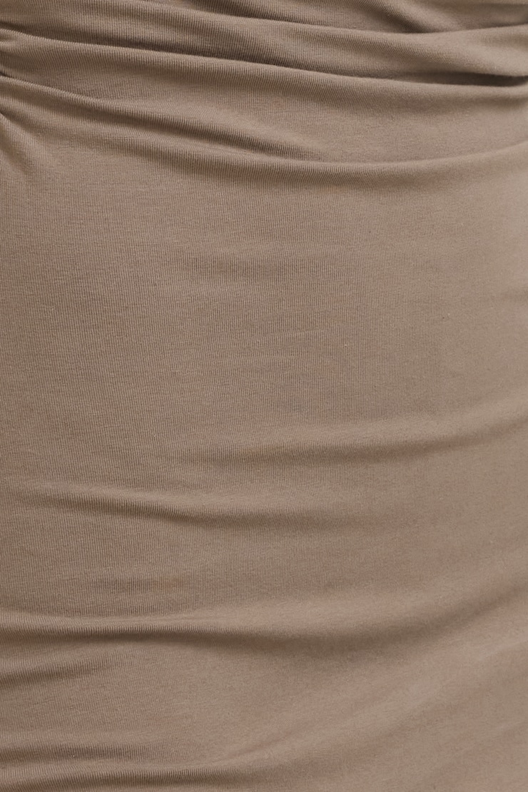 Ruched Jersey Mini Dress