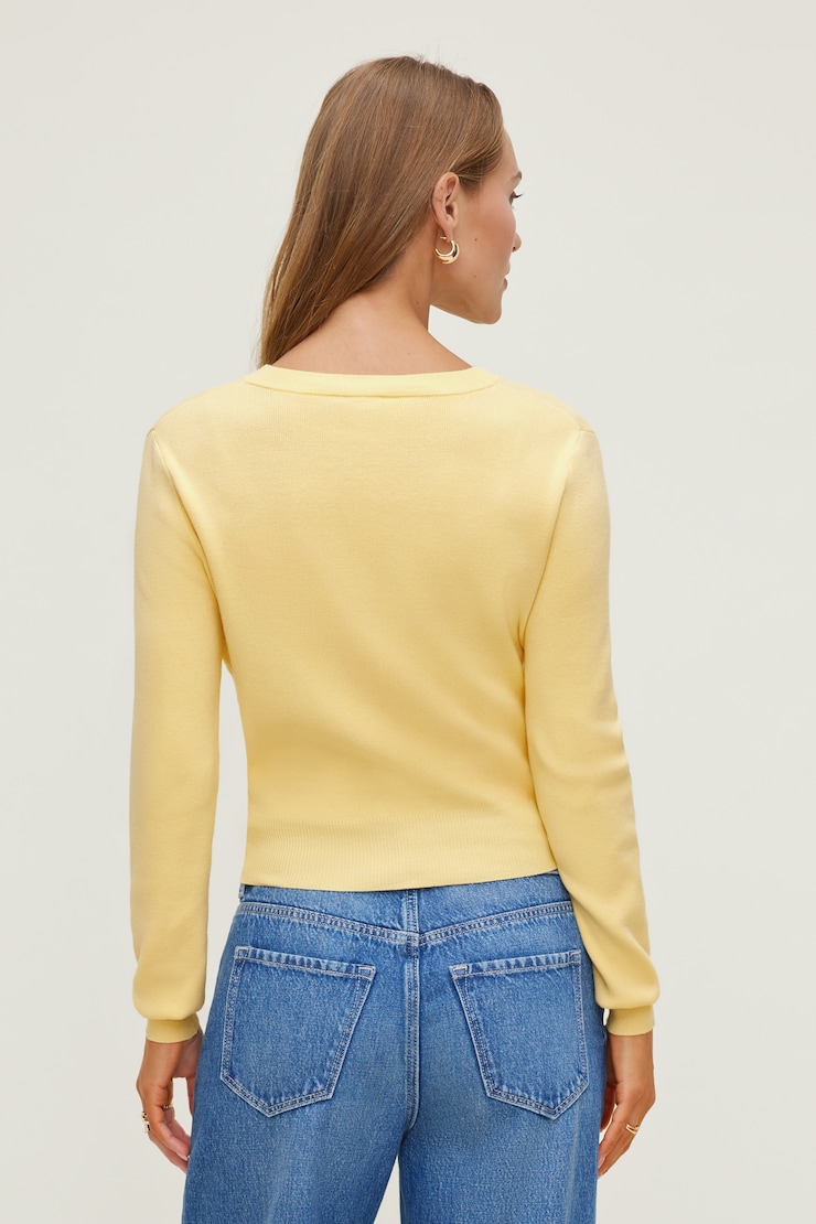 Rebecca Crewneck Cardigan