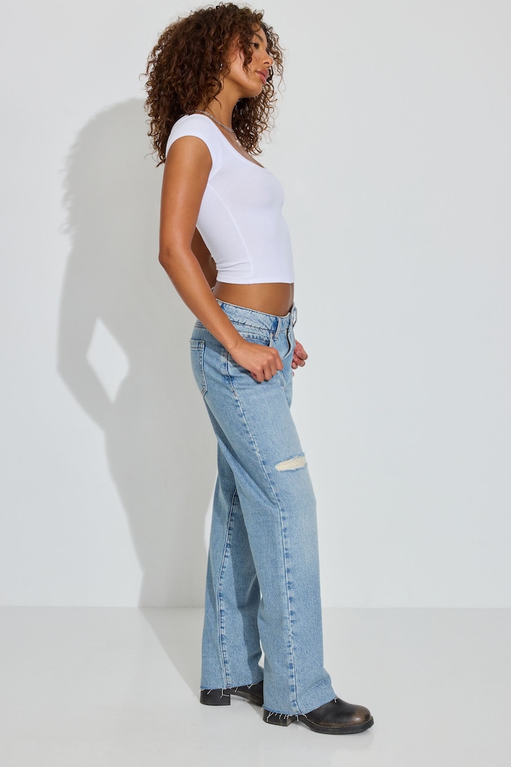 Slouchy Jeans, Mila Blue, large