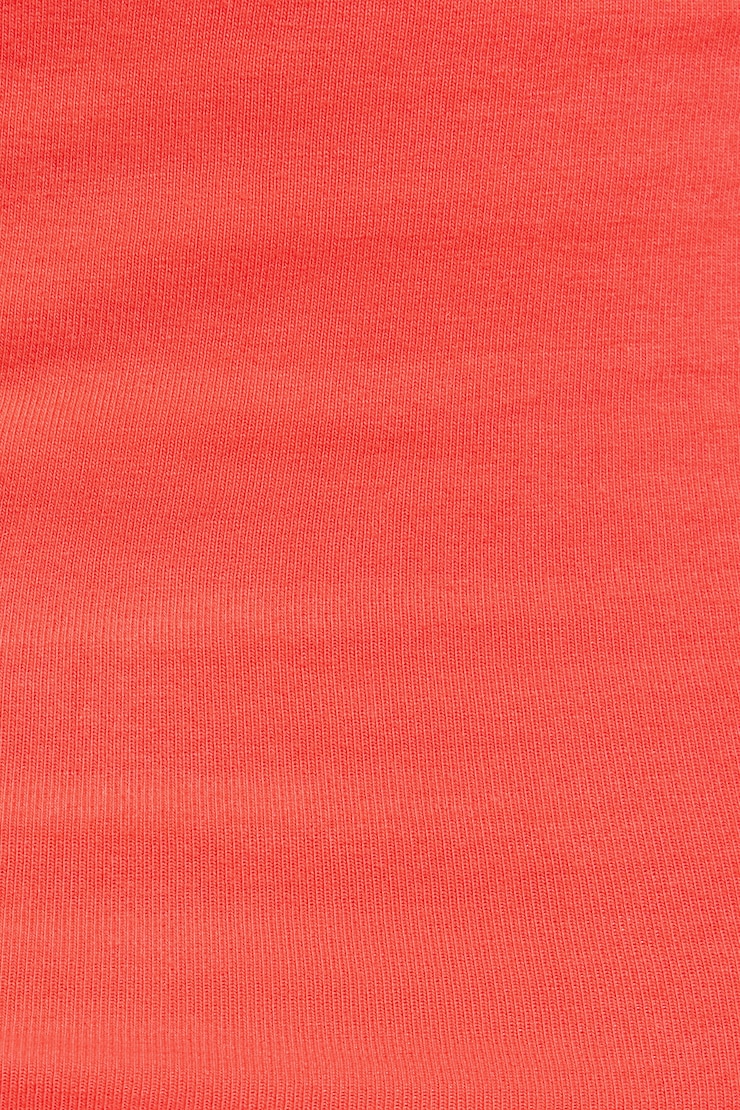 Deep Plunge Halter Top, Cayenne Orange, large