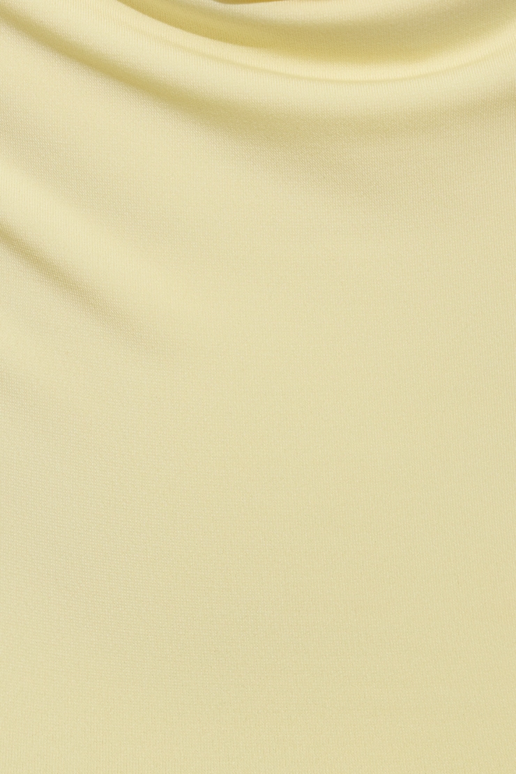 Deep Cowl Neck Halter Top