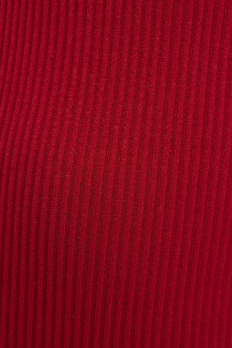 Seamless Key Hole Bodysuit, Red Dahlia, large