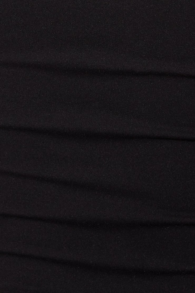 Sleek Crewneck T-Shirt, Jet Black, large