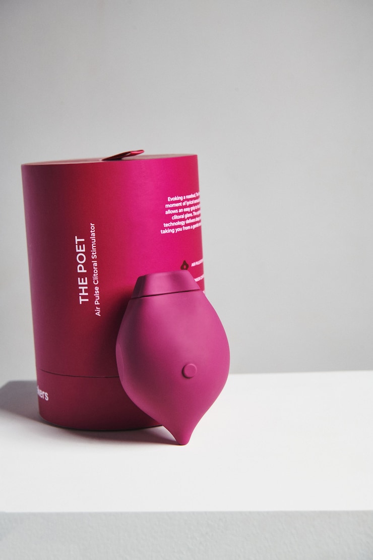 SMILE MAKERS | The Poet Vibrator Fuchsia Splash large