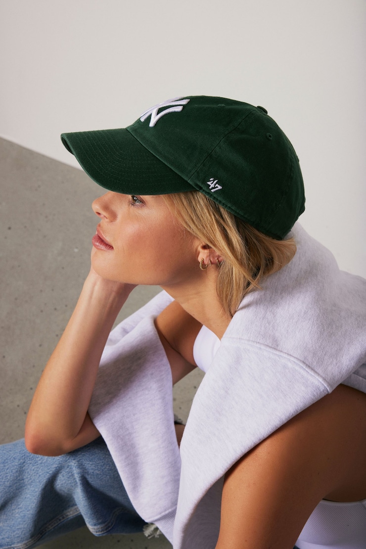 '47 Brand | New York Clean Up Cap Dark Green large