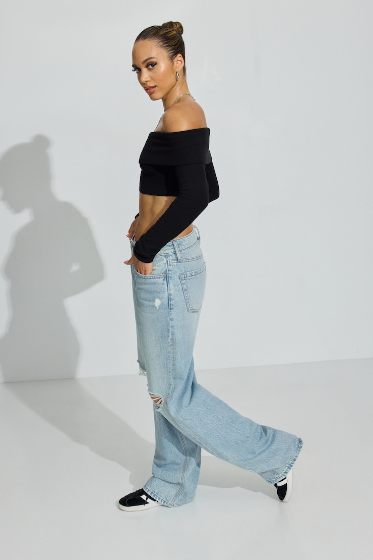 Baggy Jeans, Ever Blue, large