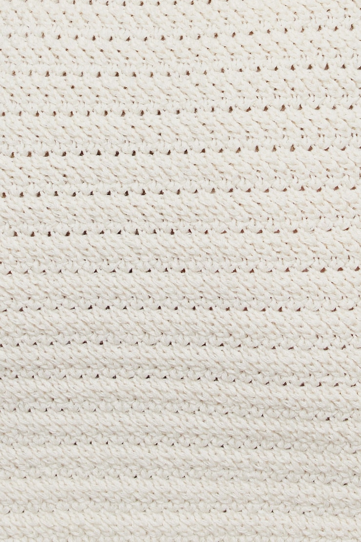 Knit Open Back Mini Dress, Sea Salt Beige, large