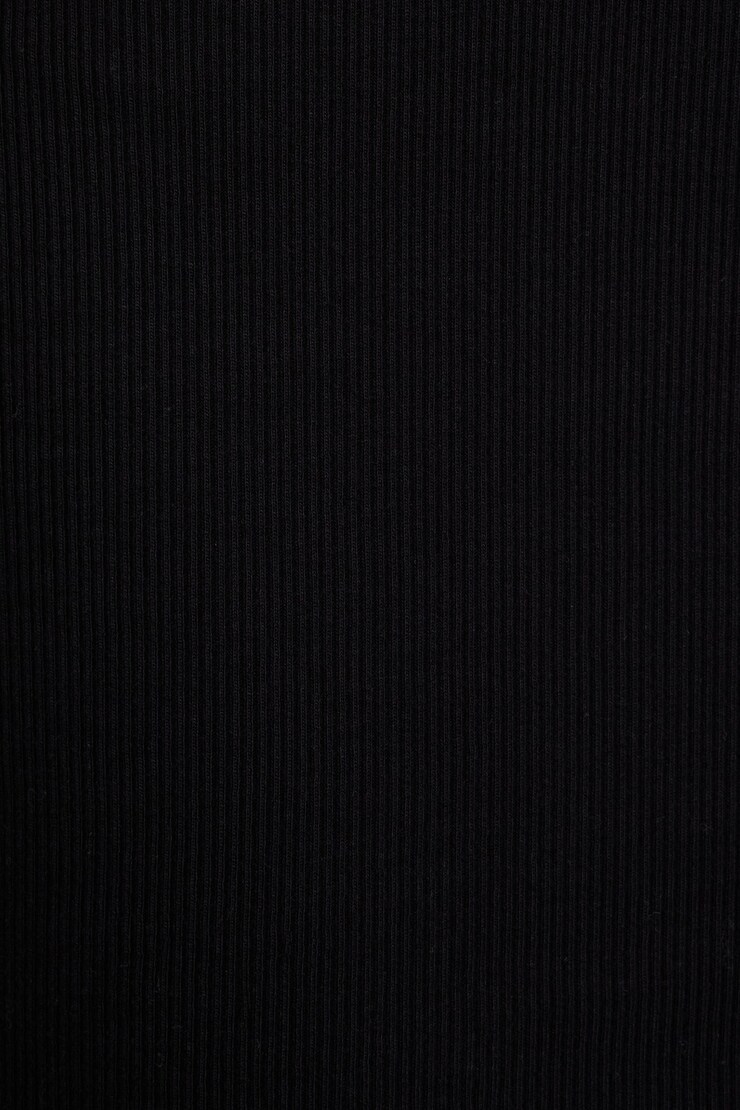 Emma Open Back T-Shirt Dress, Jet Black, large
