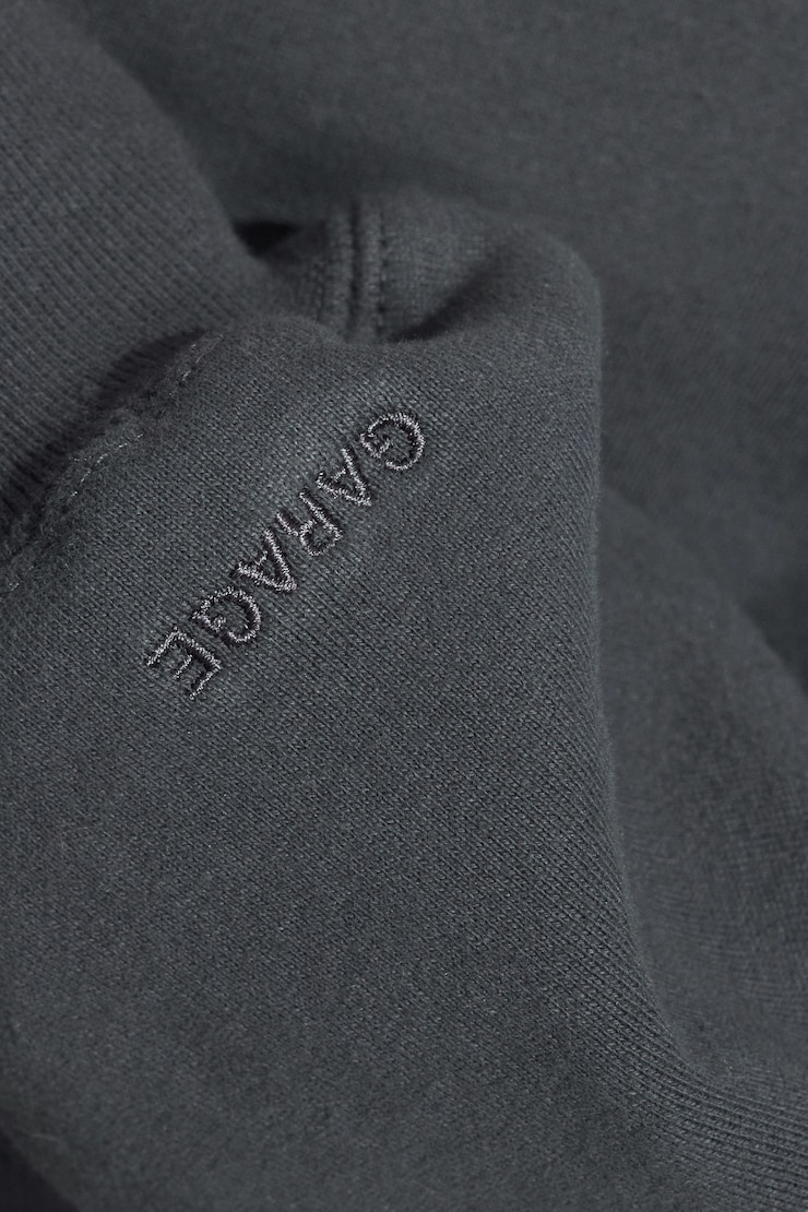 SoftTerry Bubble Zip Hoodie, Burnt Ash Grey, large