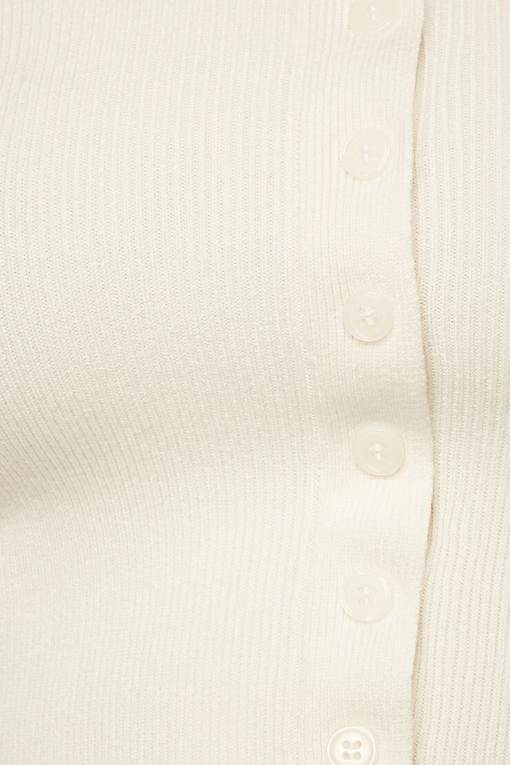 Alice Off Shoulder Cardigan Sea Salt Off-White large