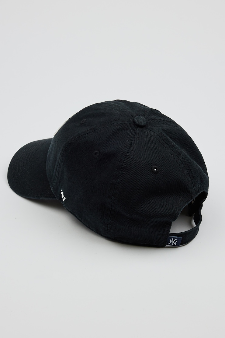 47 BRAND Clean Up Cap  - NY, Black/White, large