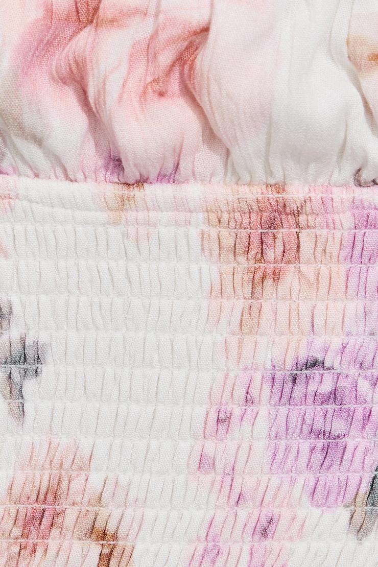 Haut licou smocké Samantha