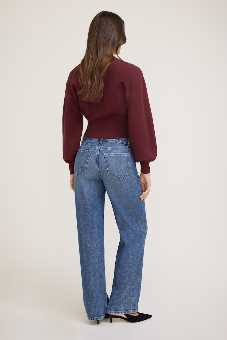 Balloon Sleeve Sweater