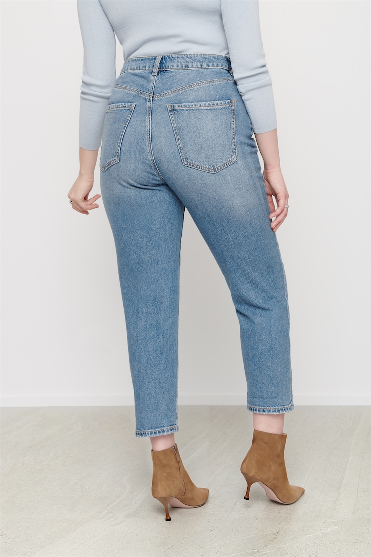 ETHOS | Claudia Ultra High Waist Mom Jeans Sabina large