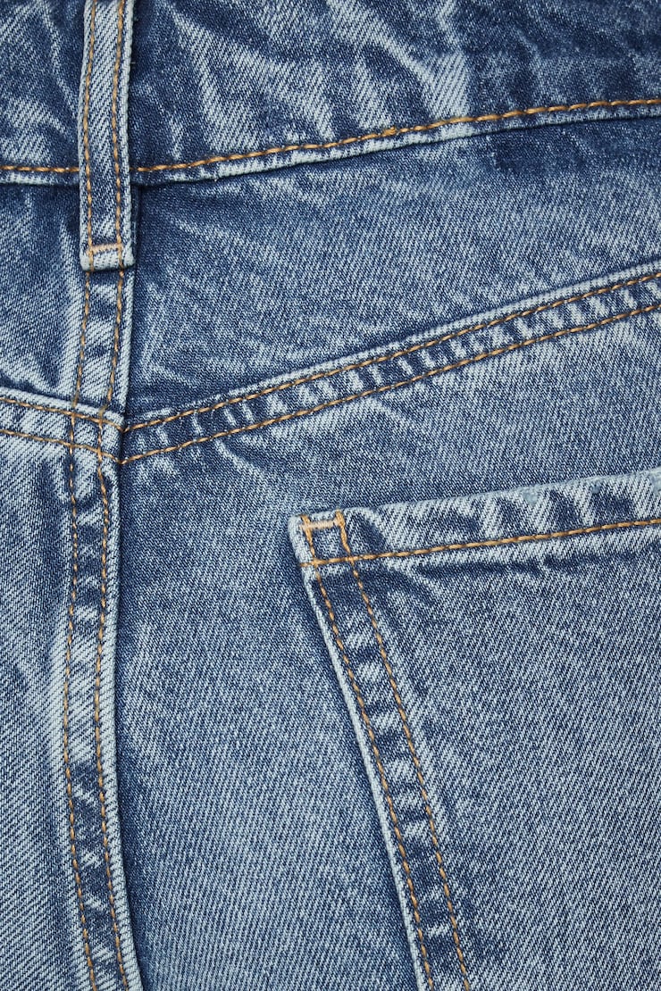 Heidi A-Line Denim Shorts Indigo Medium large