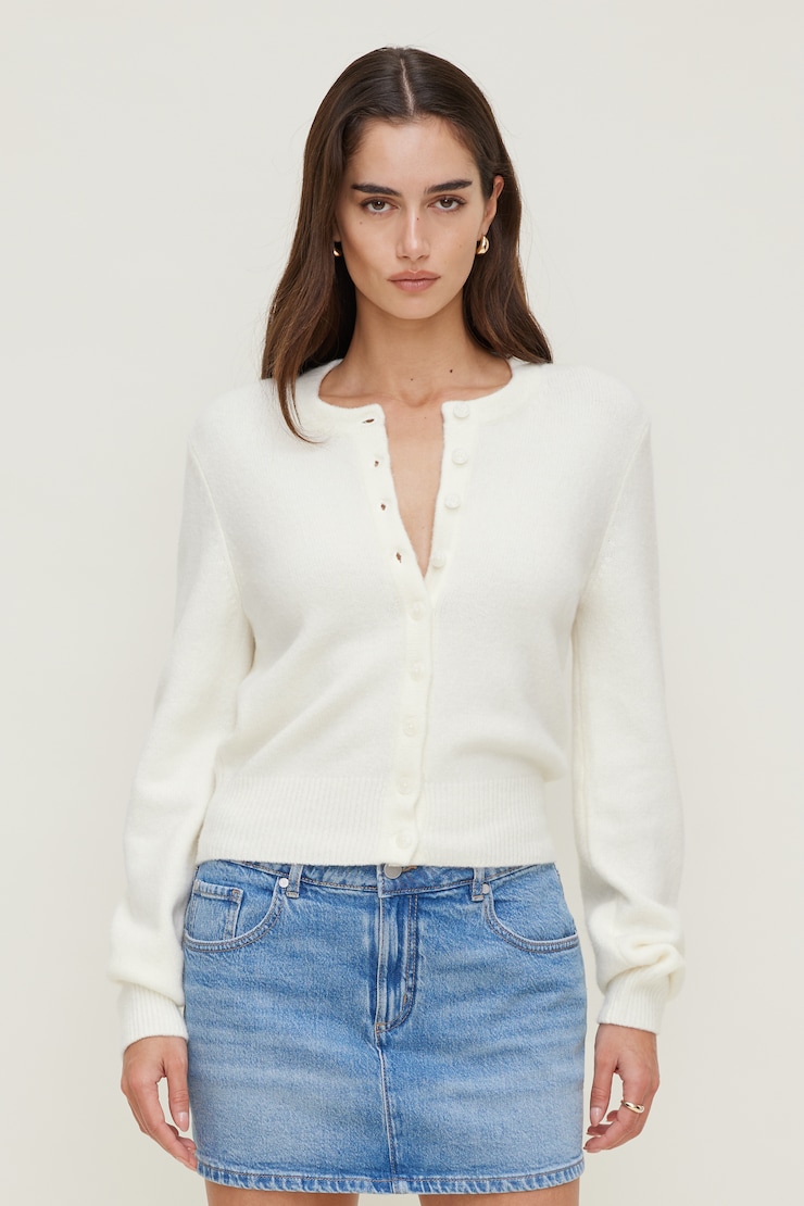 Rebecca Crewneck Cardigan