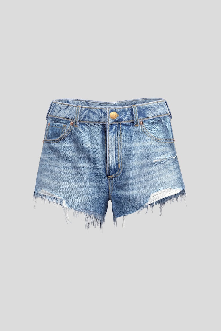 Festival Denim Short - Adeline Blue, Adeline Blue, large