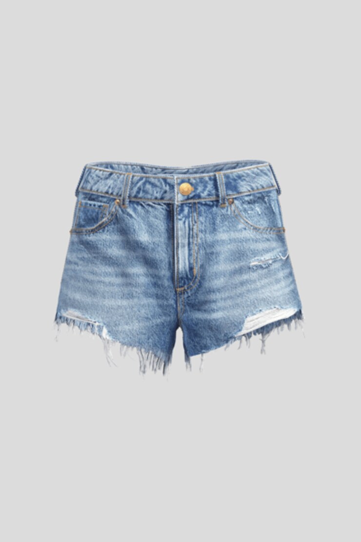 Festival Denim Short - Adeline Blue, Adeline Blue, large