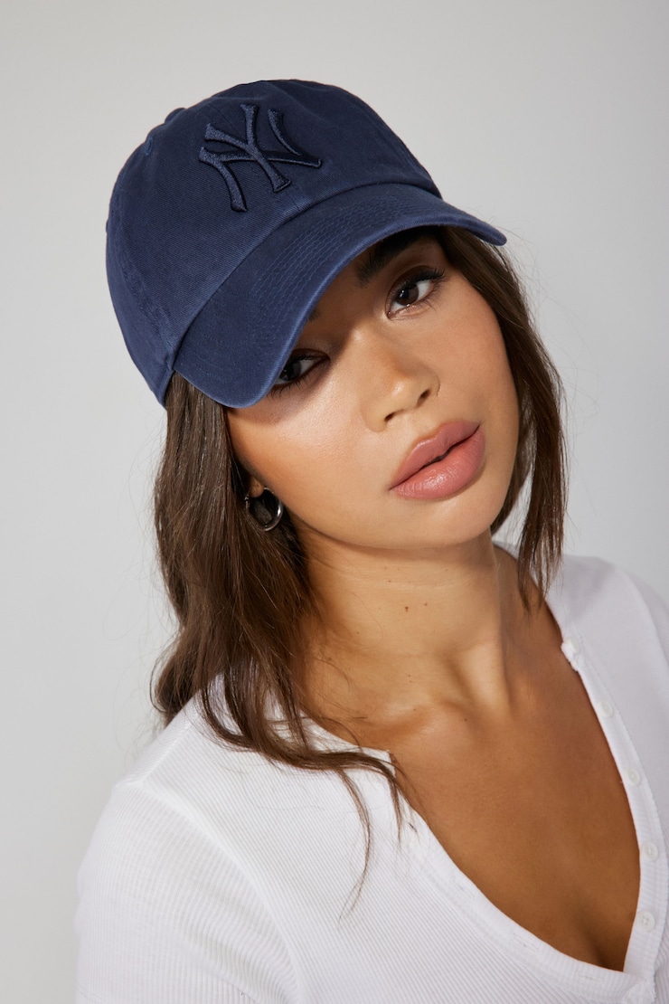 47 BRAND Clean Up Cap - NY, Navy Blue, large