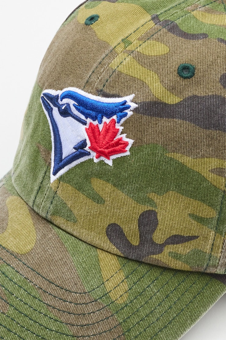 '47 Brand | Toronto Blue Jays Clean Up Cap, Camo/Mulitcolor, large