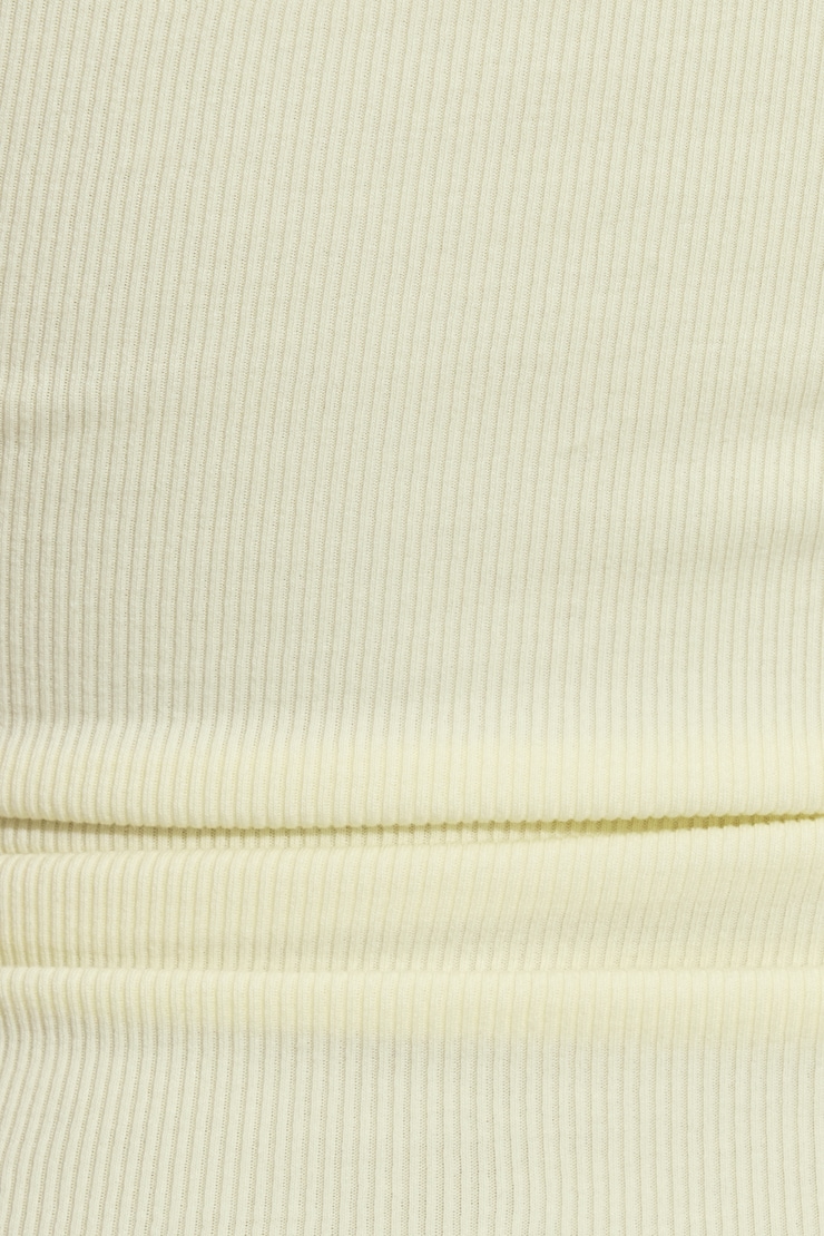 Ribbed Crewneck T-Shirt, Pear Sorbet, large