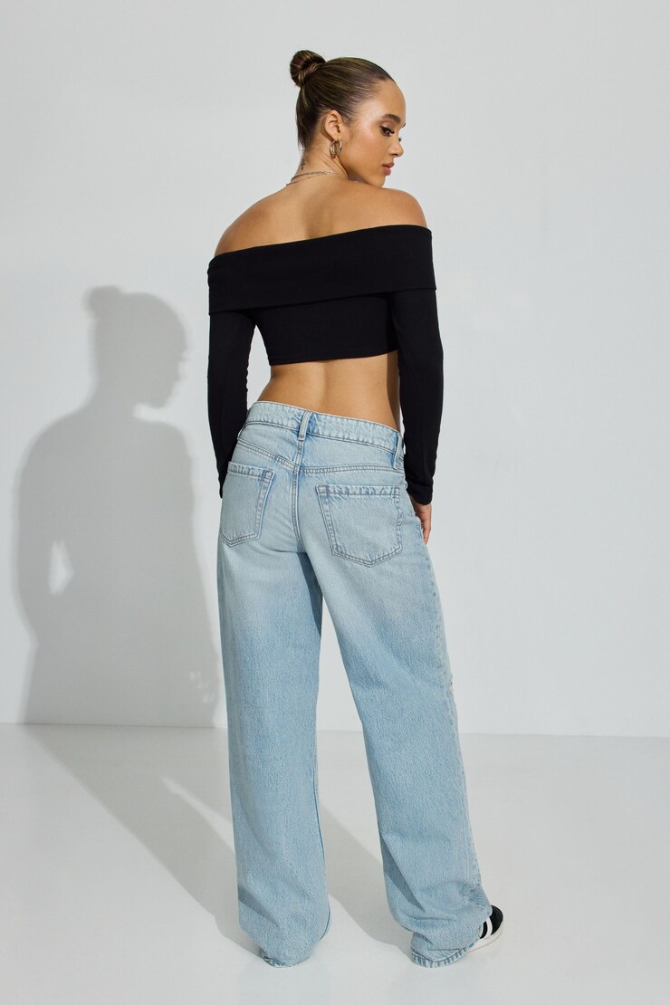 Baggy Jeans, Ever Blue, large
