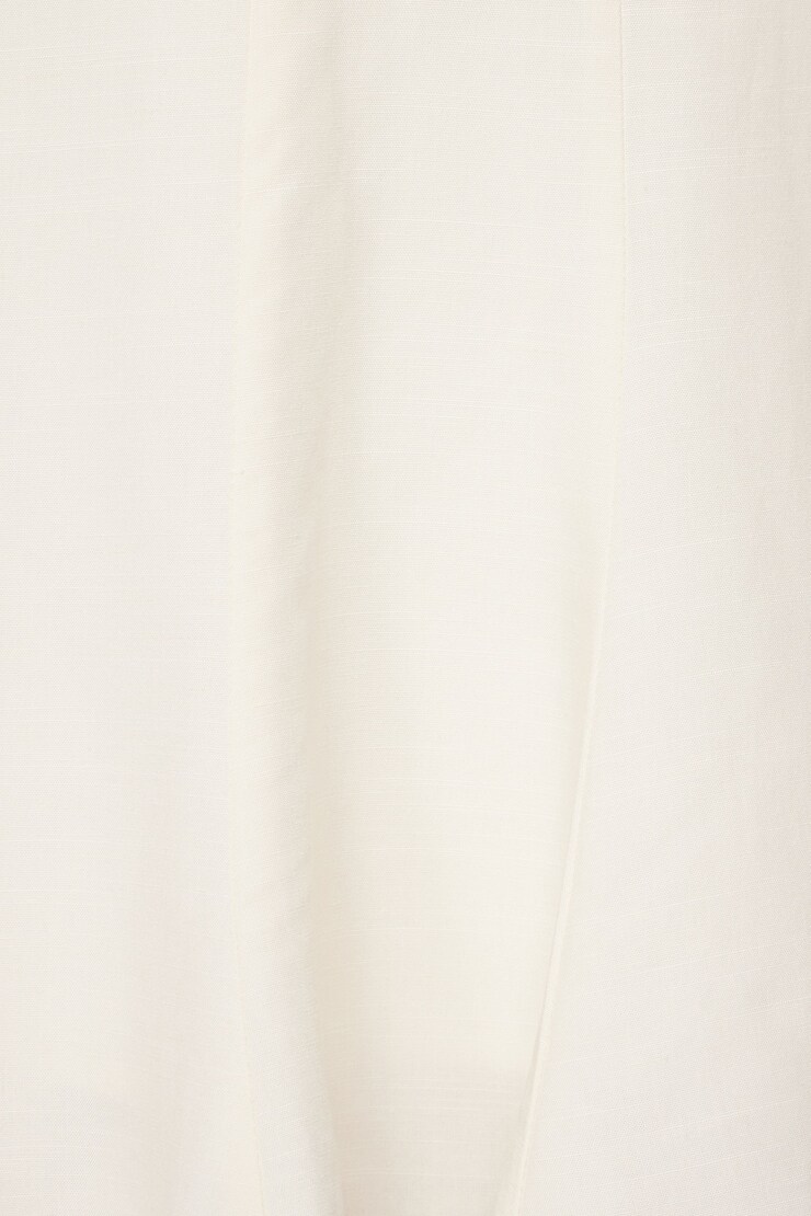 Flare Halter Mini Dress Sea Salt Off-White large