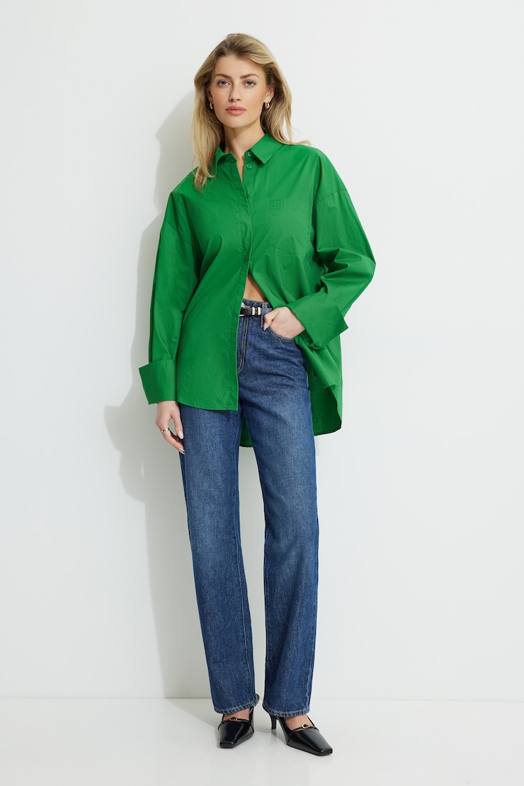 Monroe Oversized Poplin Shirt