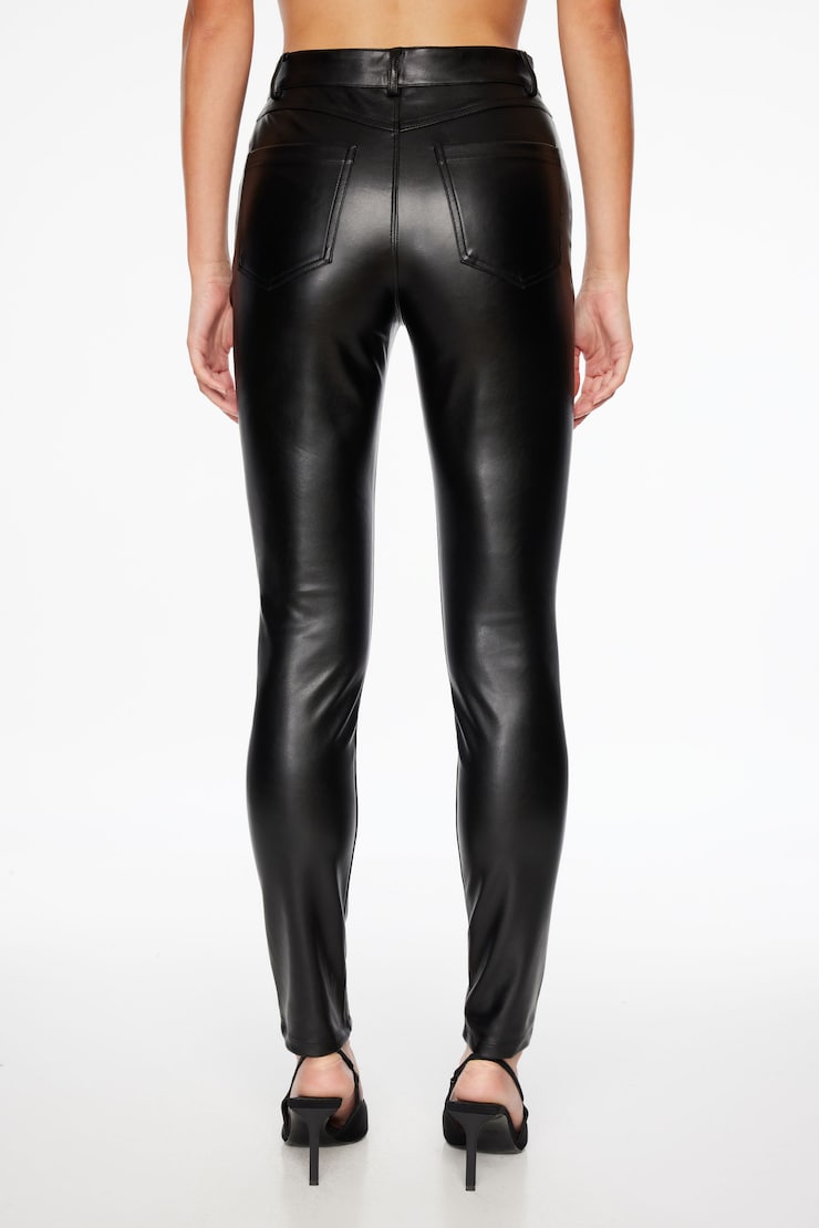 Kate Faux Leather Skinny Pants BLACK | Dynamite