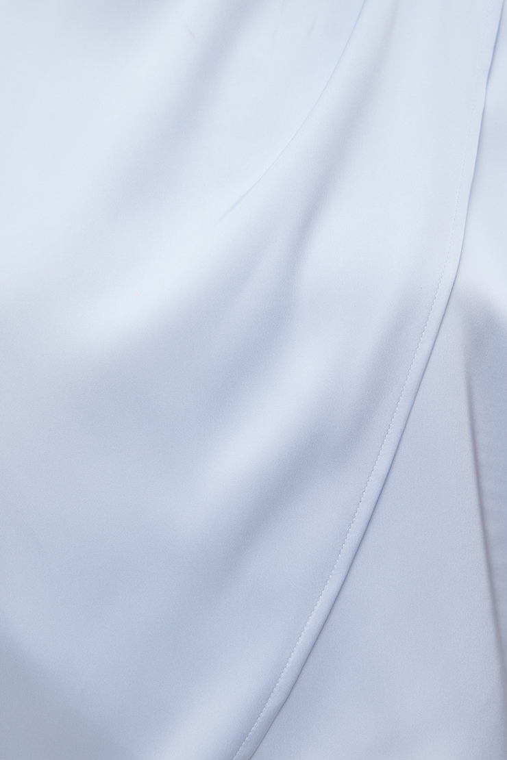 Blouse superposée en satin Ella