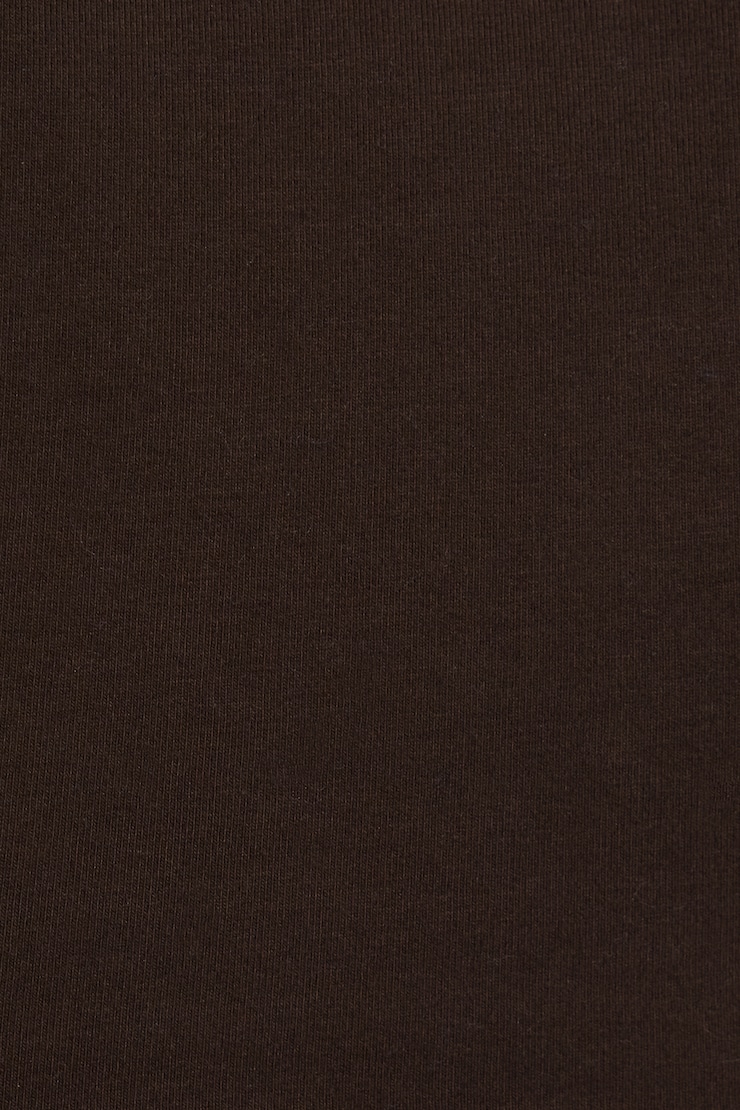 Camisole en coton à col échancr