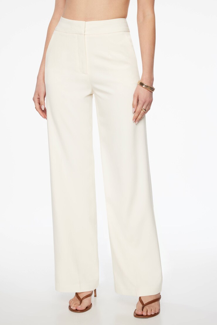 Yasmin Straight Leg Pants Antique White large