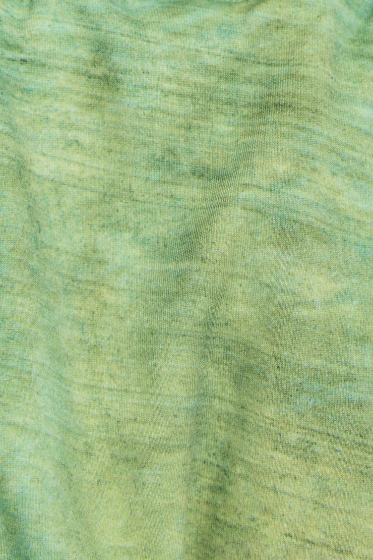 High Triangle Bikini Top, Green, large