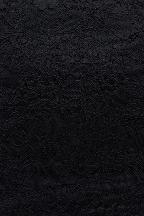 black dress texture Black 3/4 Sleeve Textured Knit Dress – Dressbarn main image 0
