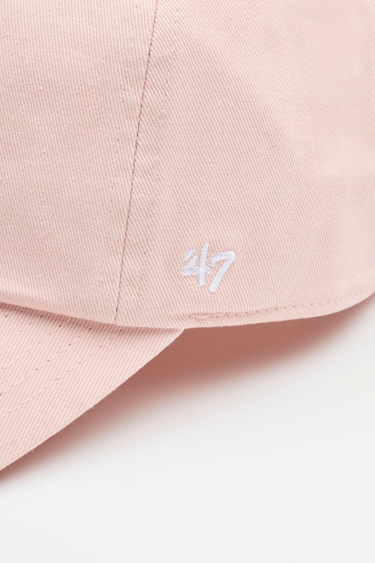 47 BRAND Clean Up Cap - NY, Chalk Pink /White, large