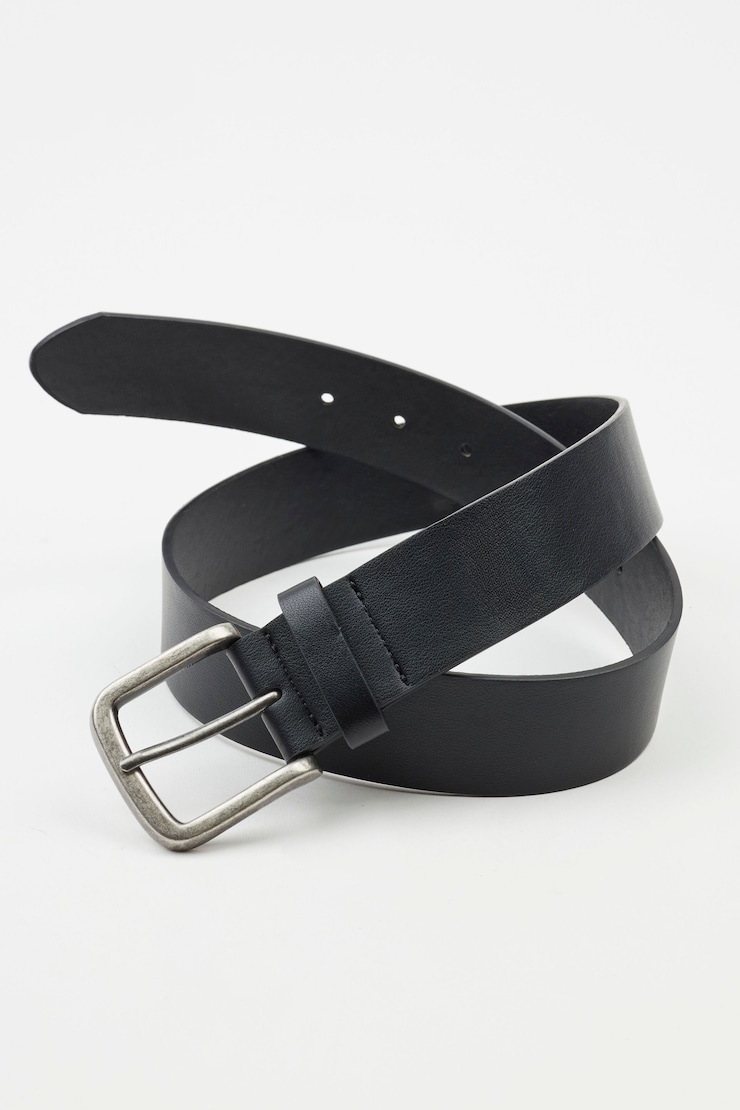 Square Classic Belt, Jet Black, large