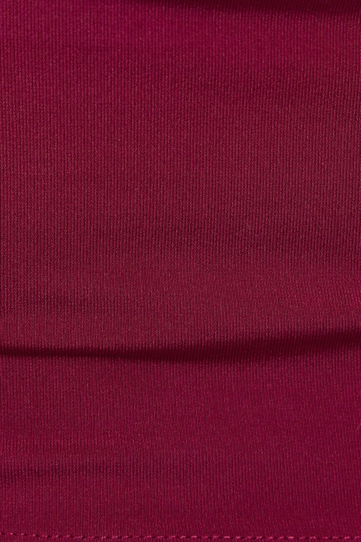 Open Back Ruched Tank Top, Red Plum, large
