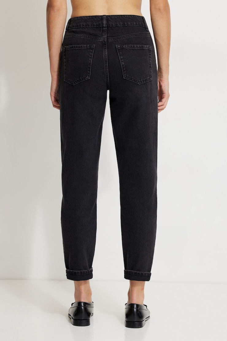 Claudia Mom Jeans Dark Black/Void large