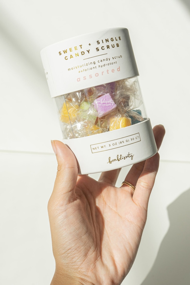 BONBLISSITY | Signature Sugar Cube Candy Scrub Assorted large