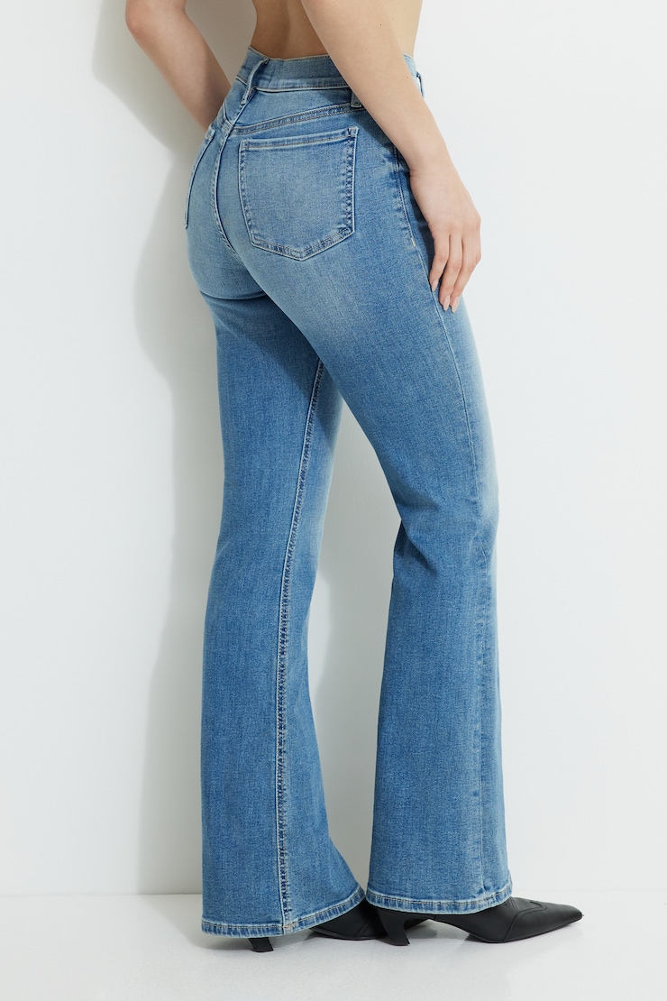 Ruby High Rise Bootcut Jeans Medium Indigo / Ouray Blue large