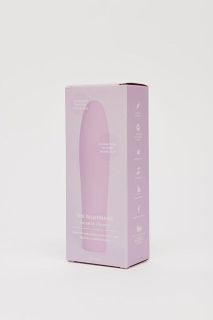 SMILE MAKERS | The Rechargeable Billionaire Vibrator  Light Lilac large