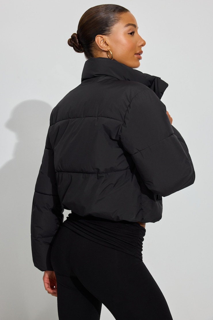 Mini Puff Jacket, Jet Back, large
