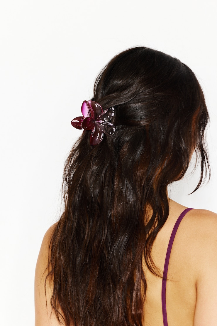 Flower Hair Claw