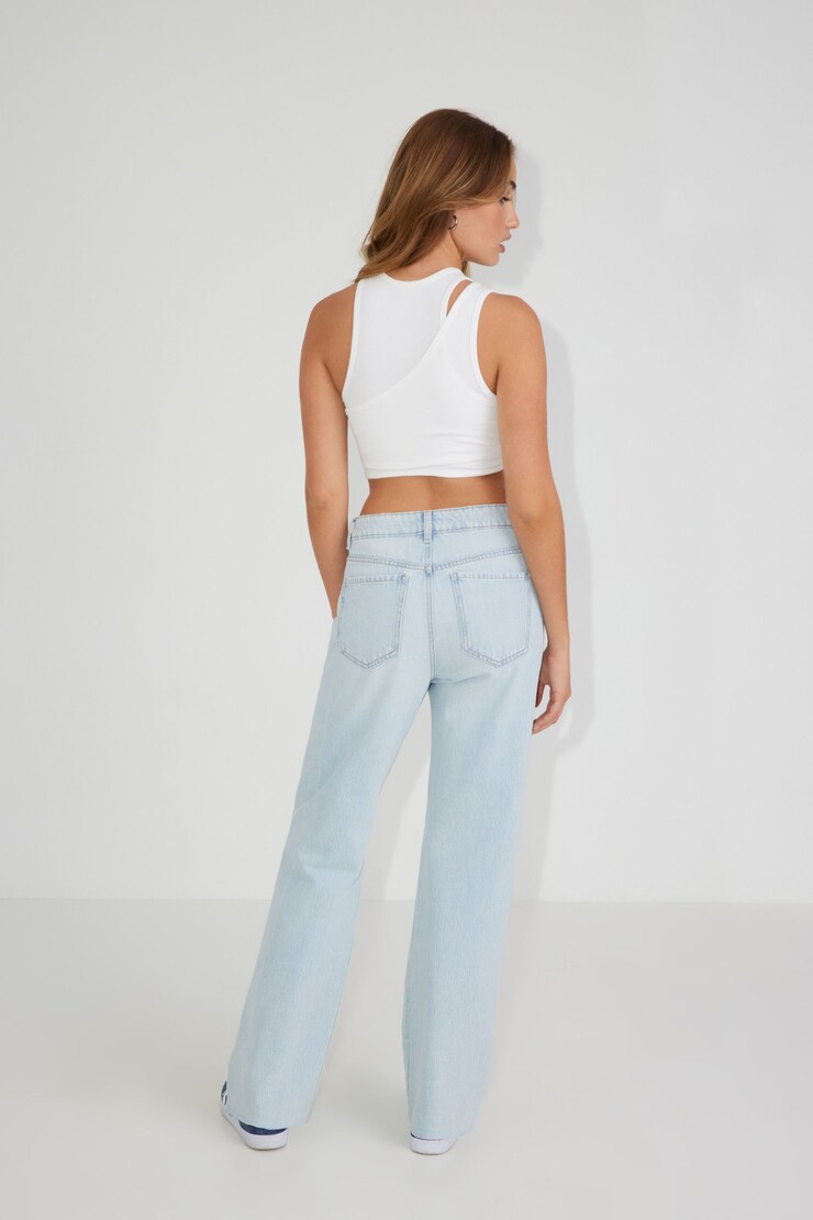'90s Straight Jean - Mallory Blue, Mallory Blue, large