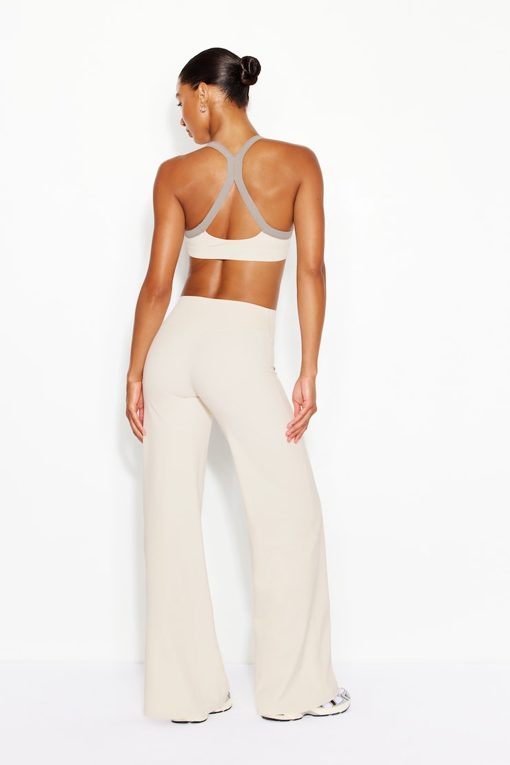 Perfect Peach Active Pants, Coconut Whip Beige, large