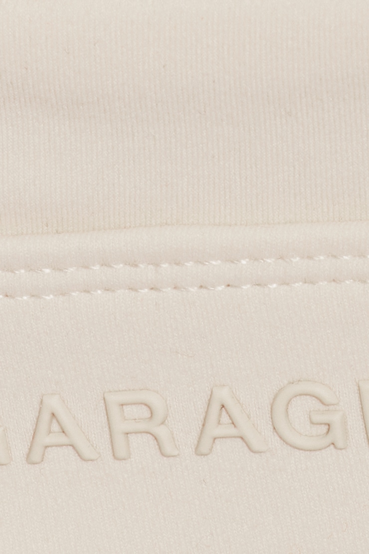 Active Portrait Neck Bra, Coconut Whip Beige/Satellite Beige, large