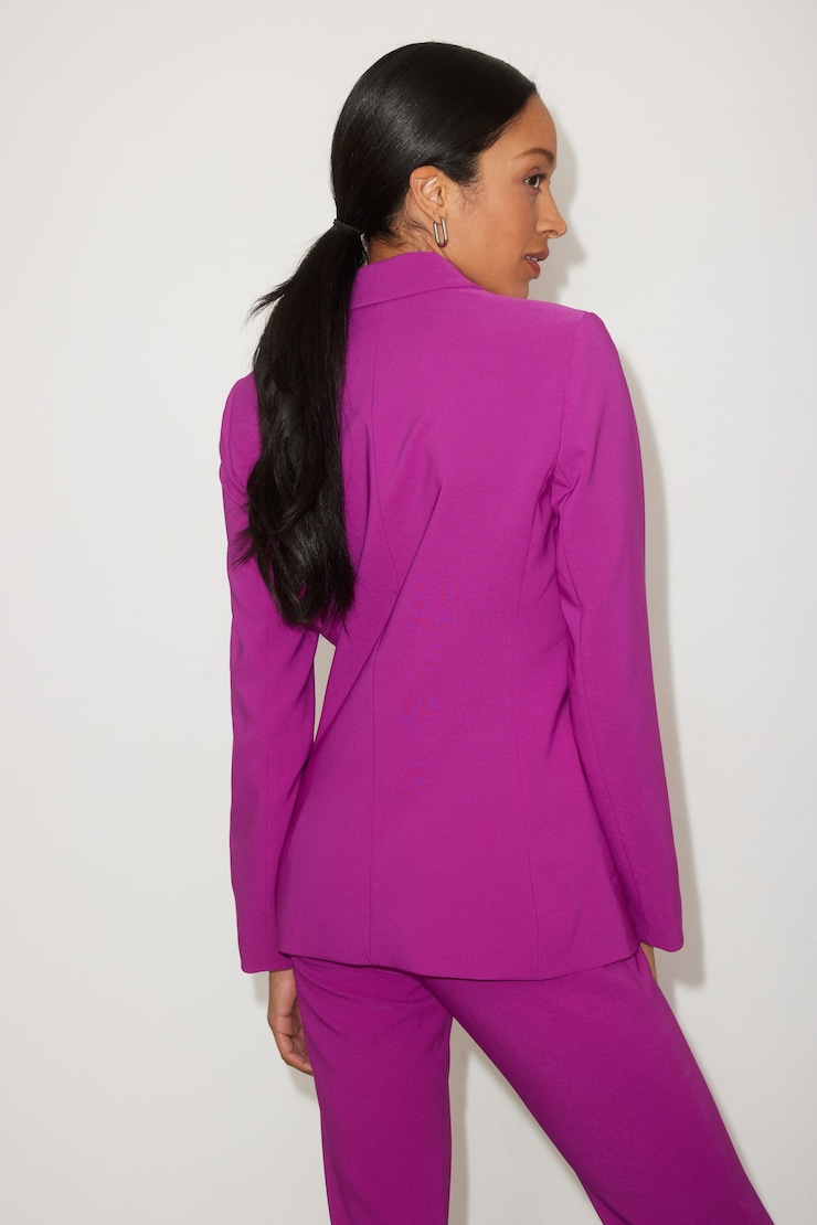 Fitted Blazer Magenta large