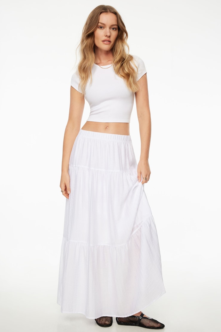 Daisy Tiered Maxi Skirt