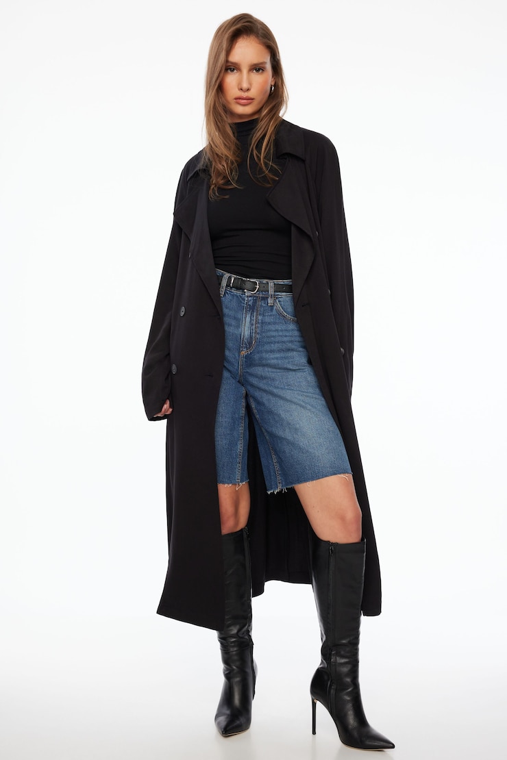 Maxi Trench Jacket 